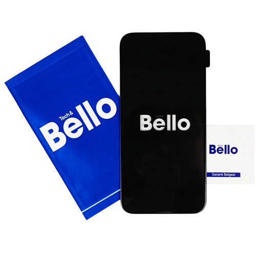 Bello İphone 14 Pro Uyumlu Temperli Tam Kaplama Ekran Koruyucu