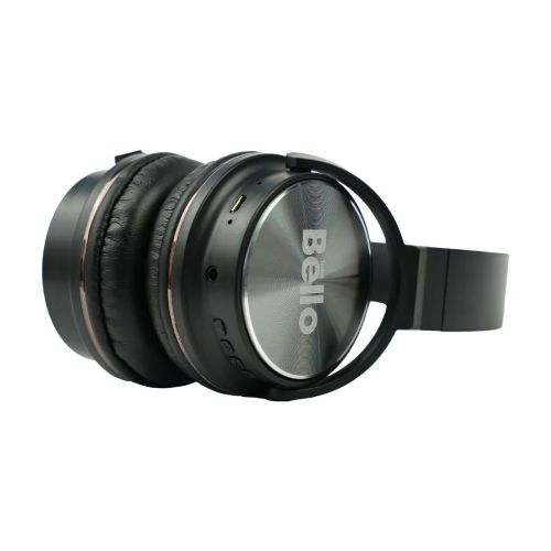 Bello LS237 Kulak Üstü Kafa Bantlı Bluetooth Kulaklık - Siyah