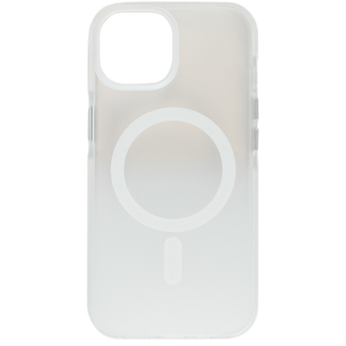 Bello Renk geçişli Ve Darbe Emici Degrade Magsafe iPhone 15 Pro Max Beyaz Kılıf