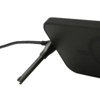 Bello BA-02 Type-C To Lightning 27W Standlı Koruyuculu Örgülü Hızlı Şarj Data Kablosu 1.2m