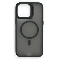 Bello iPhone 13 Pro Kamera çıkıntılı Mat Lüx Magsafe Siyah Kılıf