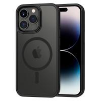 Bello iPhone 13 Pro Kamera çıkıntılı Mat Lüx Magsafe Siyah Kılıf