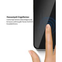 Bello İphone 13 Pro Max Uyumlu Temperli Ekran Koruyucu (Hayalet)