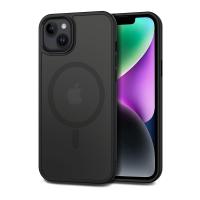 Bello iPhone 15 Plus Kamera çıkıntılı Mat Lüx Magsafe Siyah Kılıf