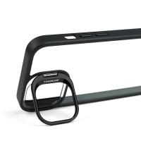 Bello Kamera Standlı + Lens koruyuculu iPhone 13 Pro Max Siyah Kılıf