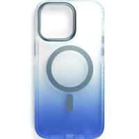 Bello Renk geçişli Ve Darbe Emici Degrade Magsafe iPhone 13 Pro Max Mavi Kılıf