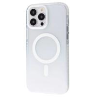 Bello Renk geçişli Ve Darbe Emici Degrade Magsafe iPhone 14 Pro Beyaz Kılıf