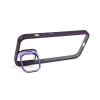 iPhone 14 Pro Max Kılıf Kamera Standlı + Lens koruyuculu Kapak