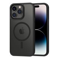Kamera çıkıntılı Mat Lüx Kapaklı iPhone 13 Pro Uyumlu Magsafe Kılıf